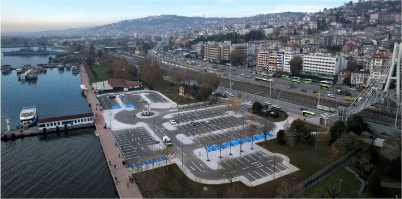 1 Mart Vapur İskelesi Otoparkı nefes aldırdı