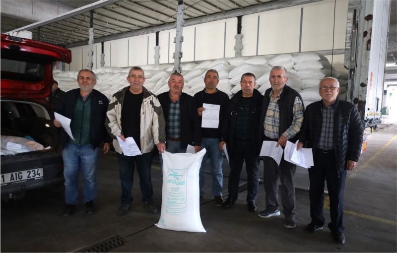 169 ton arı yemi desteği