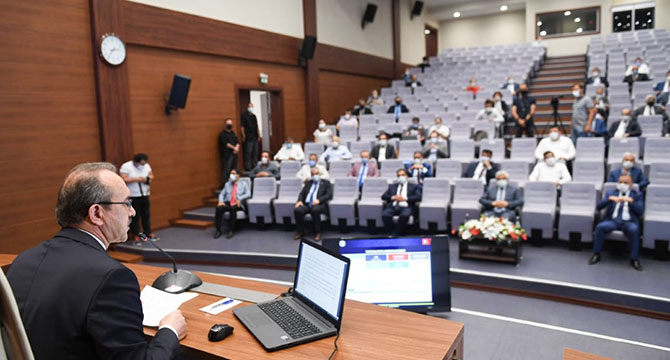 2021 Yılı İlk Altı Aylık Dönem Sonu Yatırımları Değerlendirildi