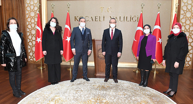 2021 YILINDA KOÇKED'İN İLK ZİYARETİ; KOCAELİ VALİSİ'NE