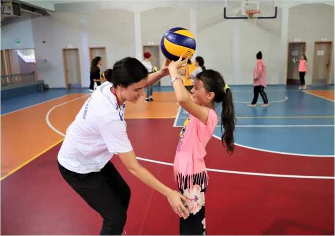 3 bin çocuk voleybol ile buluşacak