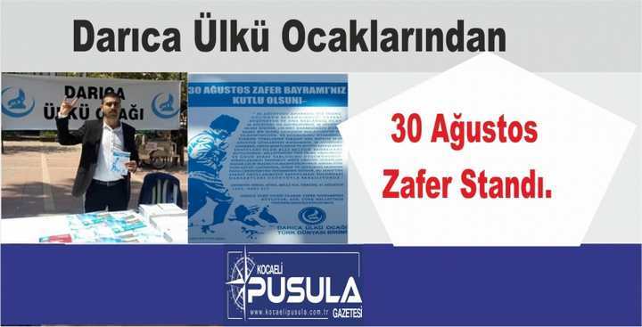 30 Ağustos Zafer Standı.