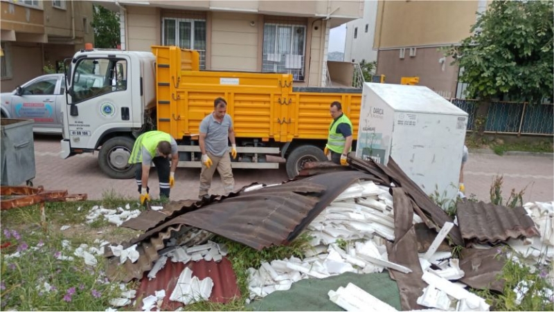 5 ayda 29 bin ton çöp topladı