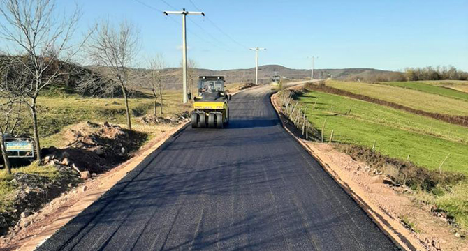 5 köyü birbirine bağlıyor