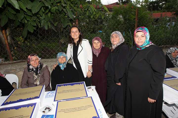 Köylerde iftar bir başka güzel