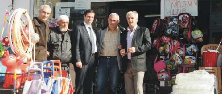 Çorapsız Esnaf Ziyaretlerinde