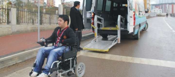Engelli Taşıma Hizmetleri Devam Ediyor