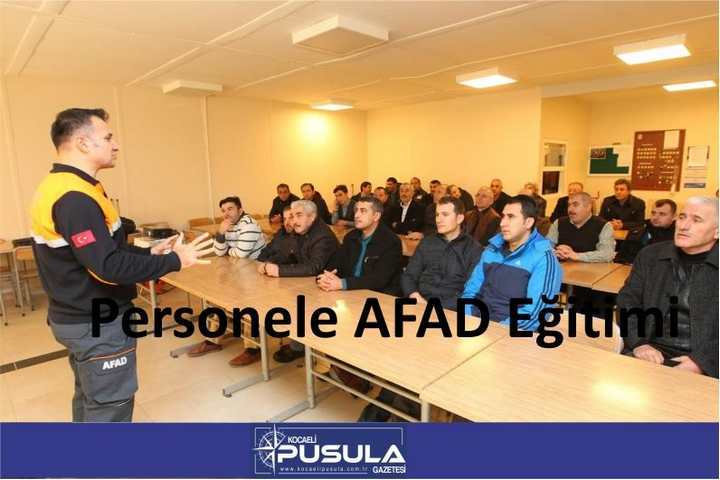 Afad Eğitimi Aldılar