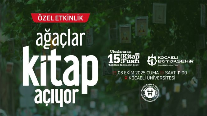 Ağaçlar kitap açacak, kente edebiyat kokusu yayılacak