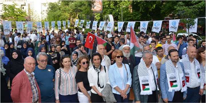 AGD’den Kudüs protestosu