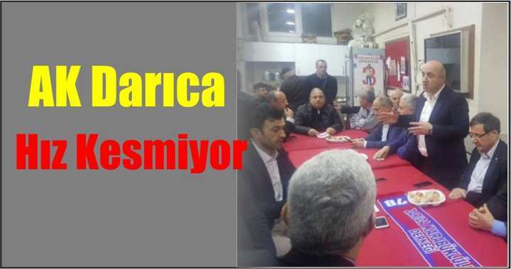 AK Darıca Hız Kesmiyor