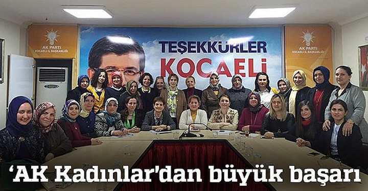 AK Kadınlar'dan büyük başarı