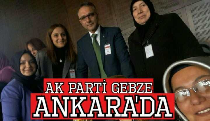 AK PARTİ GEBZE ANKARA'DA