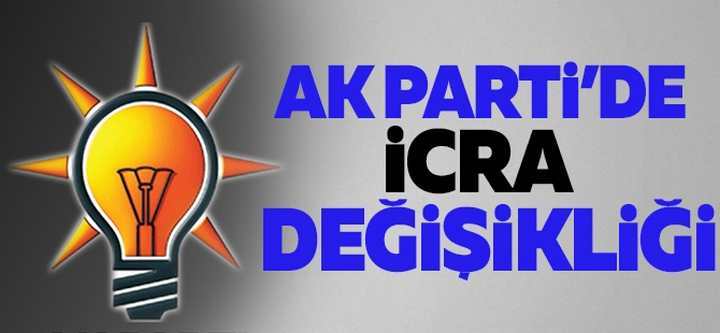AK PARTİ GEBZE İCRA DEĞİŞİKLİĞİ YAPILDI