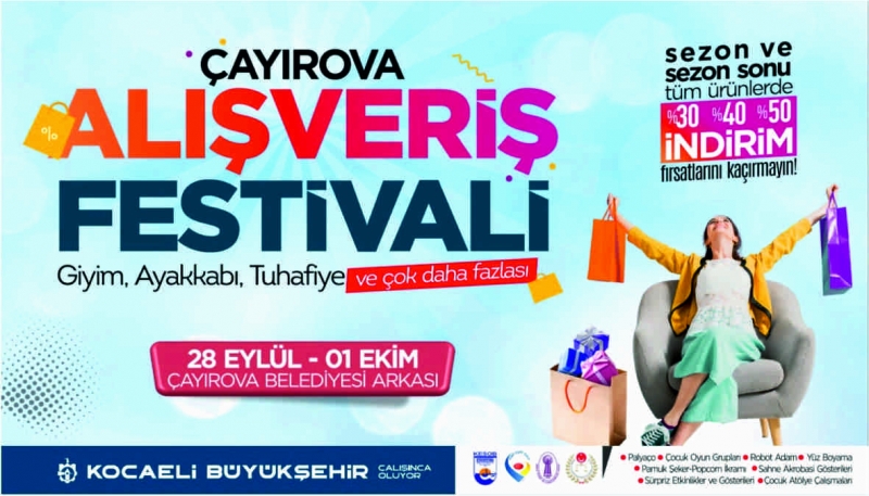 Alışveriş Festivali bu kez Çayırova’da