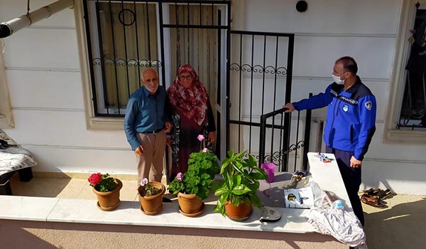 Alzheimer hastası İbrahim Amca’yı Zabıta evine götürdü