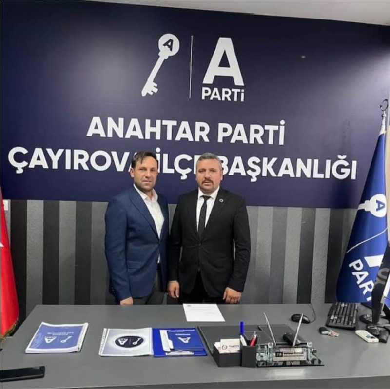 ANAHTAR PARTİSİNE KATILDI 