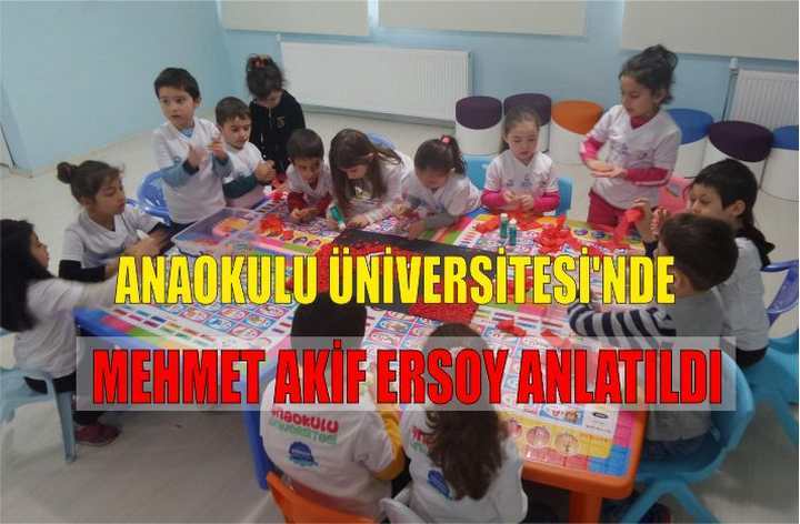 ANAOKULU ÜNİVERSİTESİNDE DERSLER SÜRÜYOR