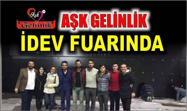 AŞK GELİNLİK İDEV FUARINDA