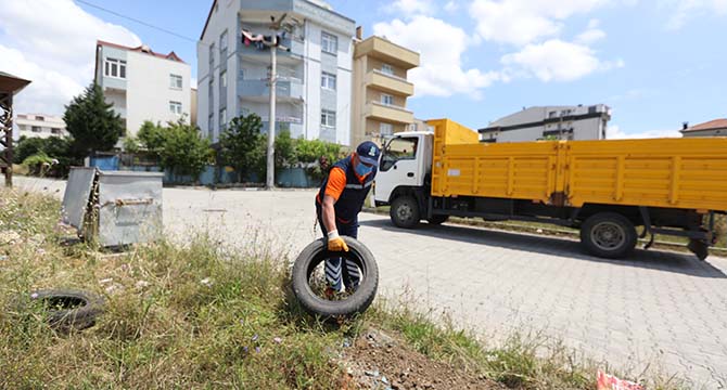 Atık lastikler ekonomiye kazandırılıyor