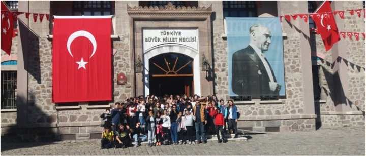 Atlas okulundan Anıtkabir'e ziyaret