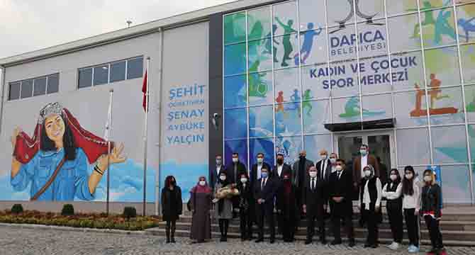 Aybüke öğretmenin adı Darıca’da yaşayacak