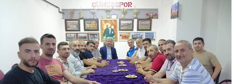 AYDEMİR’DEN GÜMÜŞ SPOR’A ZİYARET