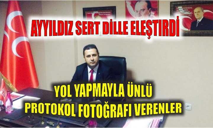 AYYILDIZ SERT DİLLE ELEŞTIRDİ