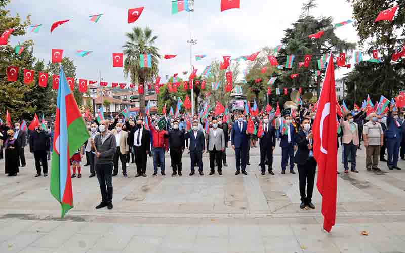 AZERBAYCAN’A BÜYÜK DESTEK