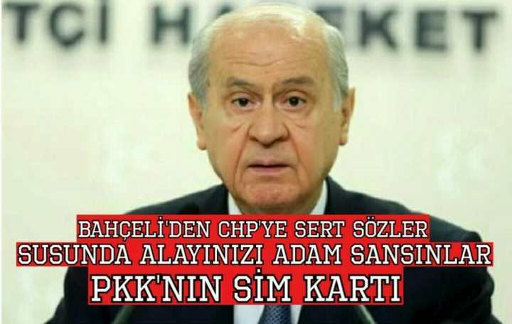 Bahçeli CHP'Ye Yüklendi