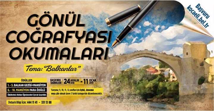 Balkanlar temalı “Gönül Coğrafyası Okumaları” başlıyor