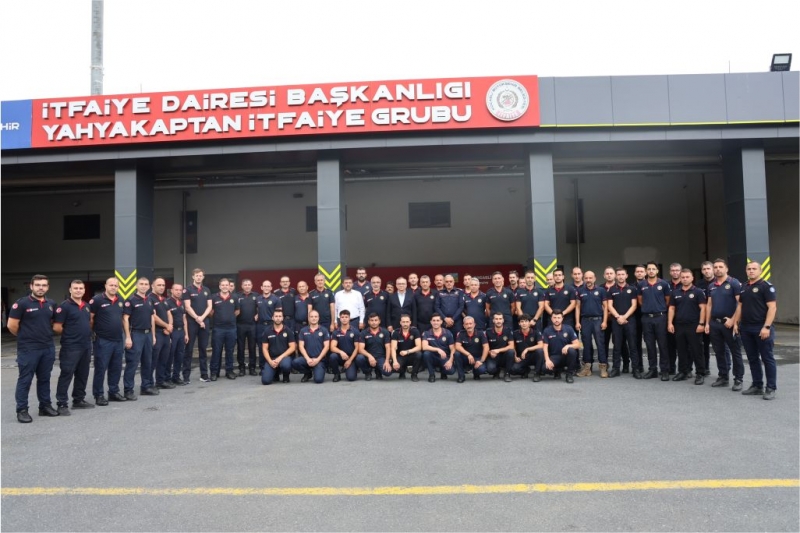 Baraçlı’dan itfaiyecilere moral ziyareti