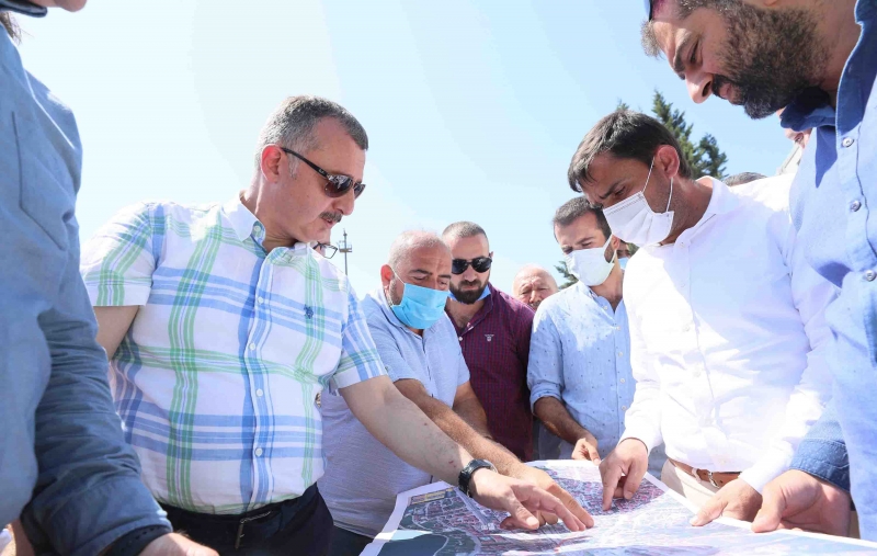 Başkan Büyükakın, “Durmuyoruz, üretiyoruz, kesintisiz bir şekilde çalışıyoruz’’