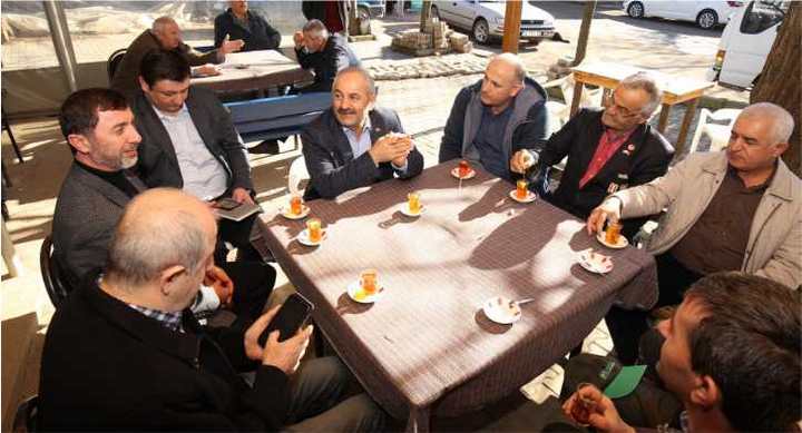 BAŞKAN BÜYÜKGÖZ'ÜN HAFTA SONU MESAİSİ