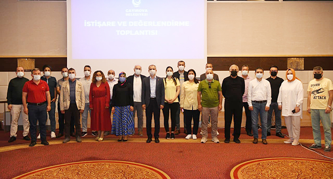 Başkan Çiftçi, birimlerle 2 yılı değerlendirdi
