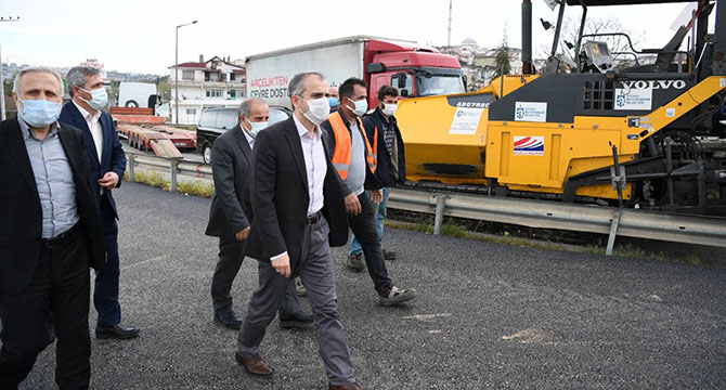 Başkan Çiftçi, çalışmaları inceledi