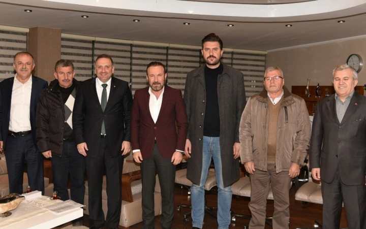 Başkan Doğan ile katı atık vergisi üzerine görüşme