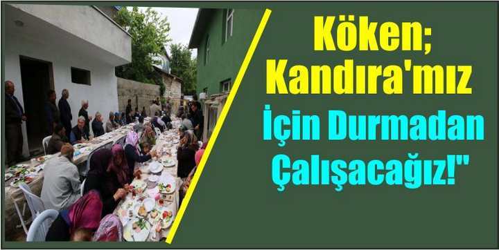 Başkan Köken: 