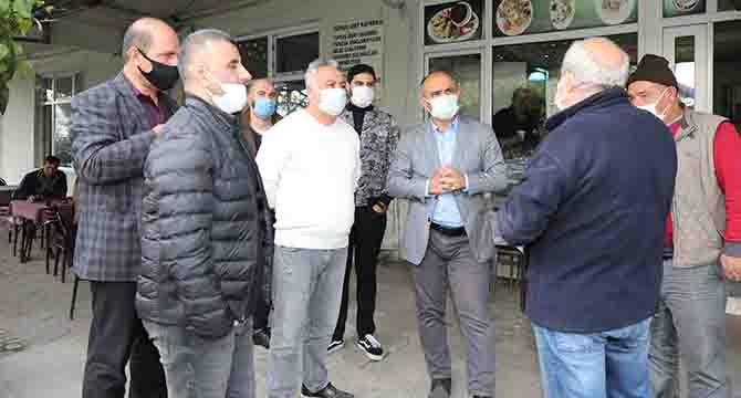 Başkan Söğüt’den esnaf ziyaretleri