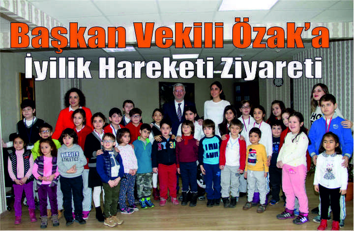 Başkan Vekili Özak’a İyilik Hareketi ziyareti