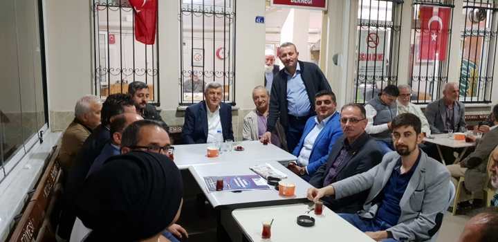 Başkanlar, iftar Sonrası Vatandaşla Buluştu