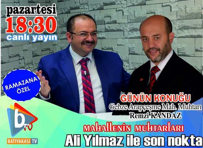 BATI YAKASI MAHALLE MUHTARLARINI AĞIRLIYOR
