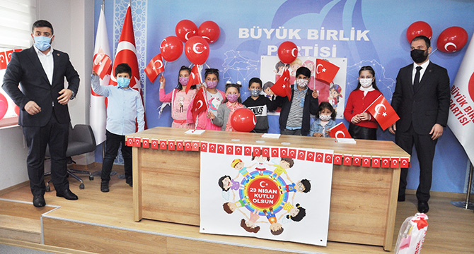 BBP 23 Nisan'ı çocuklarla coşkulu şekilde kutladı