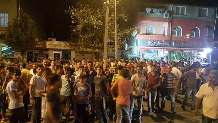 BEYLİKBAĞI'DA SURİYE'LİLERE MEYDAN DAYAĞI