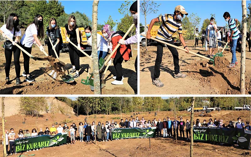 Bir fidan Kocaeli’ye bir fidan Hatay’a