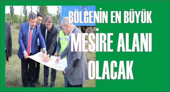 BÖLGENİN EN BÜYÜK MESİRE ALANI