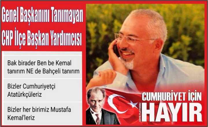 Bu Adam Genel Başkanını Tanımıyormuş?