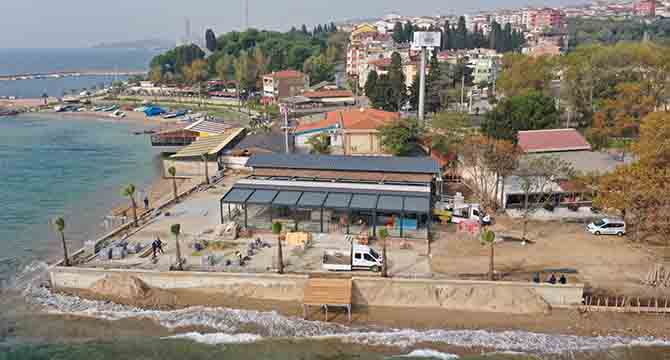 Bu restoran Darıca sahil parkının incisi olacak