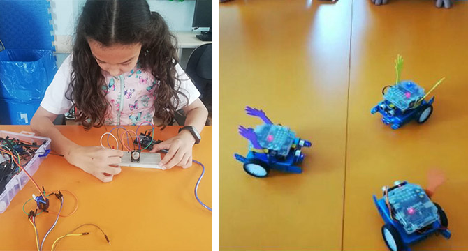 Bu robotlar ‘Erik Dalı’ oynuyor