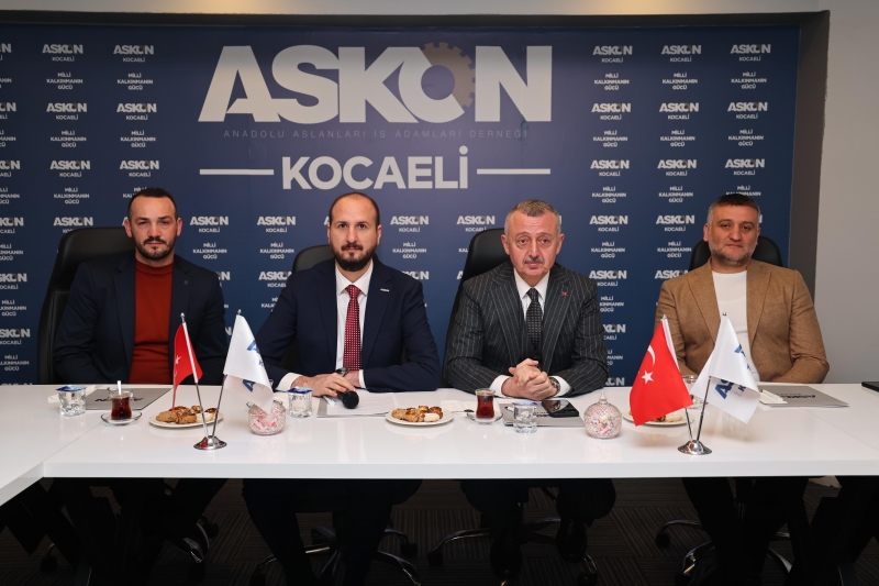 BÜYÜKAKIN’DAN, ASKON KOCAELİ’YE ZİYARET